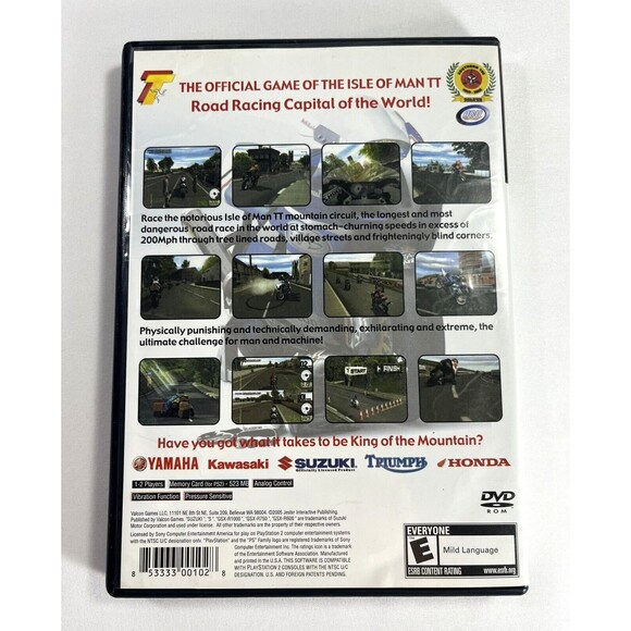 Suzuki TT Superbikes: Real Road Racing 2005 Sony PlayStation 2 Complete Tested - Picture 2 of 9